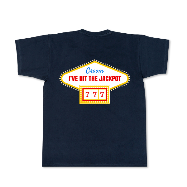 T-Shirt Dunkelblau Rückseite T-Shirt Dunkelblau Rückseite