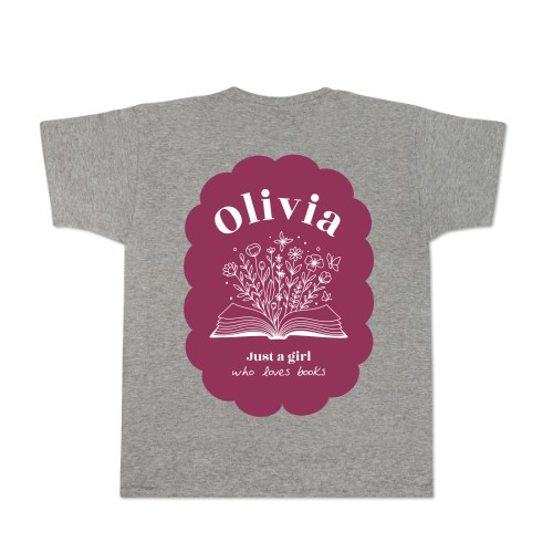 T-shirt gris Arrière T-shirt gris Arrière