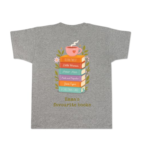 T-shirt gris Arrière T-shirt gris Arrière