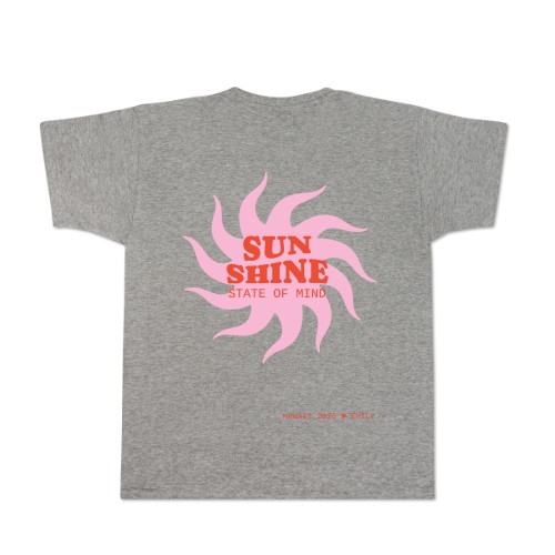 T-shirt grå Bagside T-shirt grå Bagside