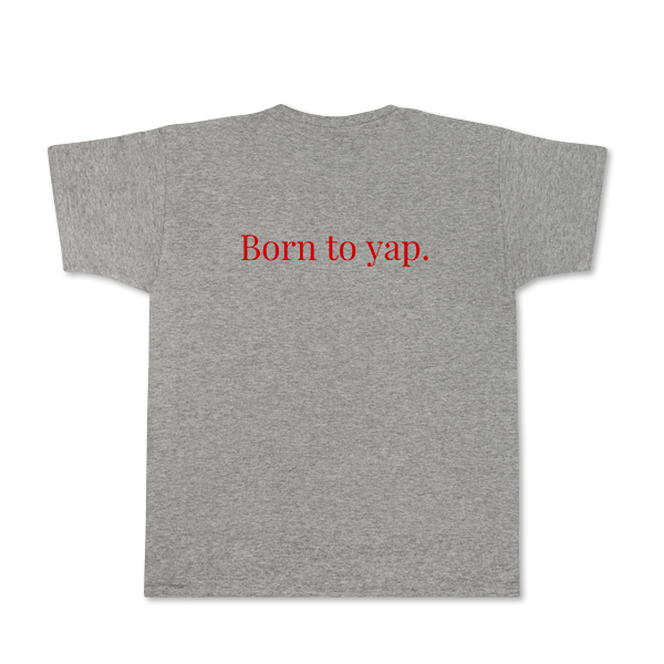 T-shirt Men Grey Back
