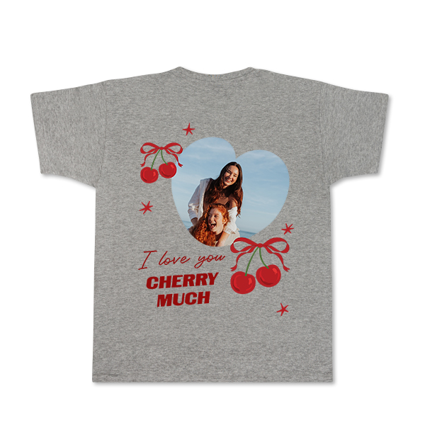 T-shirt gris Arrière