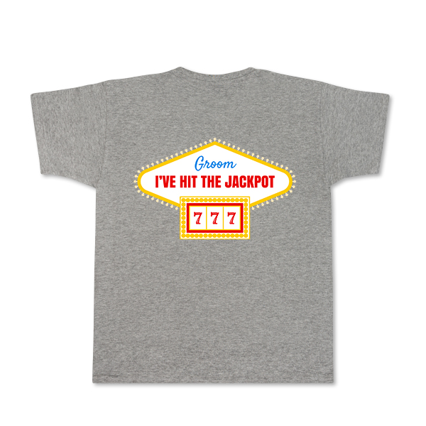 T-Shirt Grau Rückseite T-Shirt Grau Rückseite