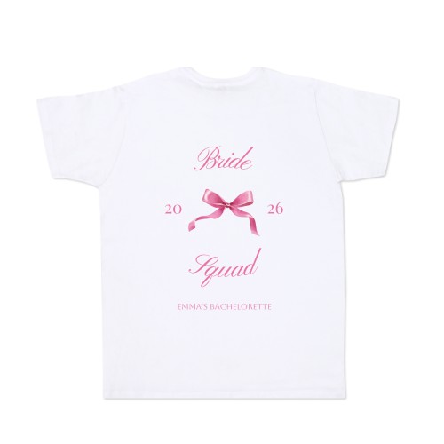 T-Shirt Weiss Rückseite T-Shirt Weiss Rückseite