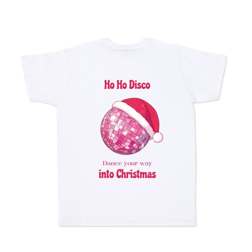 T-shirt mannen wit Achterkant