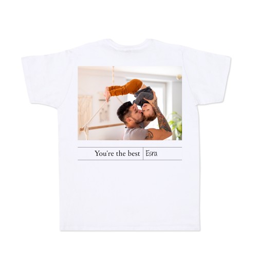 T-shirt blanc Arrière
