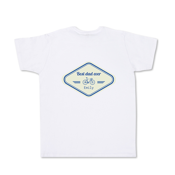 T-Shirt Weiss Rückseite