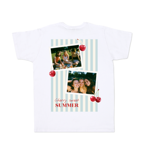 T-shirt Men White Back