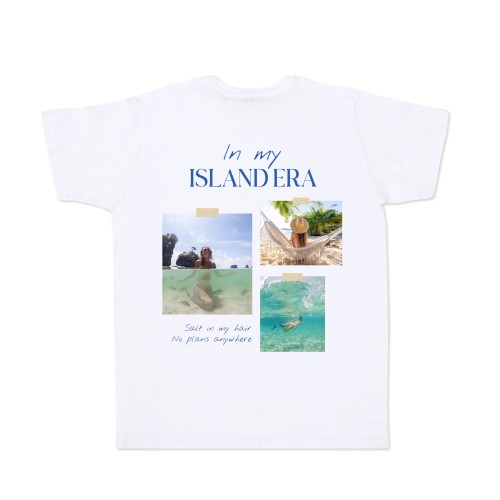 T-shirt hvid Bagside T-shirt hvid Bagside