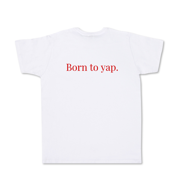T-shirt Men White Back