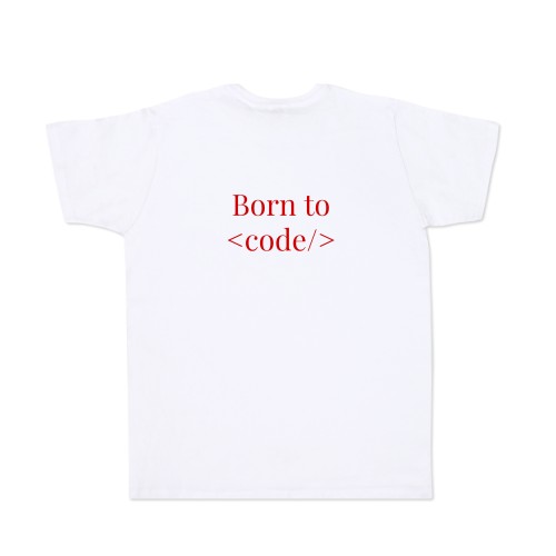 T-shirt vit Baksida