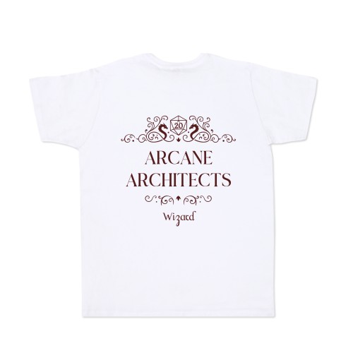 T-shirt Men White Back T-shirt Men White Back