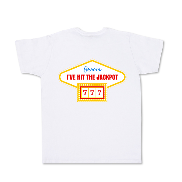 T-Shirt Weiss Rückseite T-Shirt Weiss Rückseite