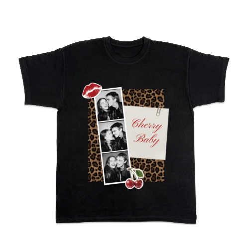 Leopard Cherry Collage Leopard Cherry Collage