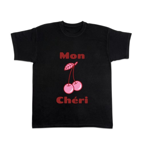 T-shirt mannen zwart