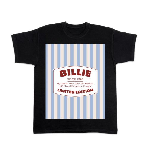 Retro Namelabel Stripes - Text only Retro Namelabel Stripes - Text only