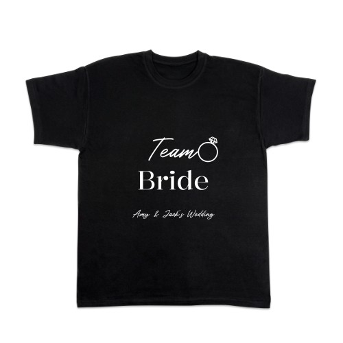 T-shirt mannen zwart