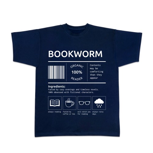 Book Worm Label - Text Only Book Worm Label - Text Only