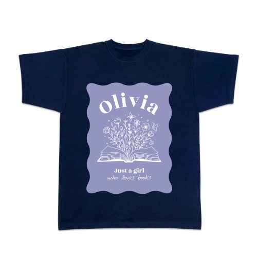 T-shirt bleu foncé T-shirt bleu foncé