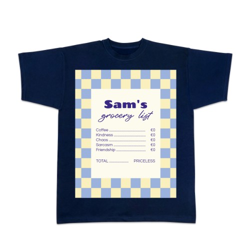 T-shirt Men Dark Blue