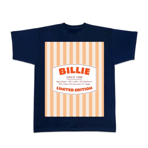 Retro Namelabel Stripes - Text only Retro Namelabel Stripes - Text only