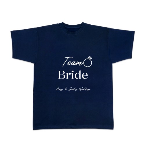 T-shirt mannen donkerblauw