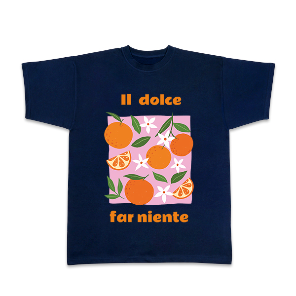 T-shirt mannen donkerblauw T-shirt mannen donkerblauw