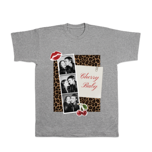 Leopard Cherry Collage
