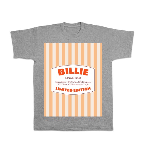 Retro Namelabel Stripes - Text only