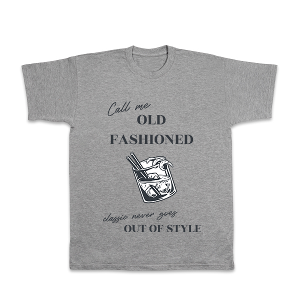 T-shirt mannen grijs T-shirt mannen grijs