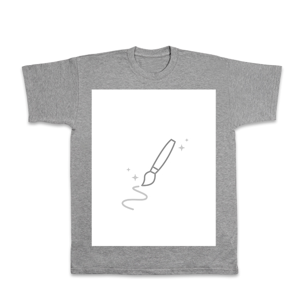 T-shirt grå T-shirt grå
