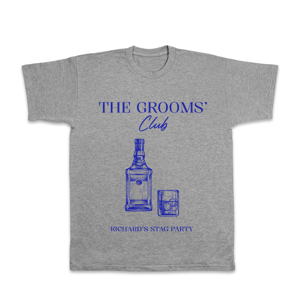 T-shirt mannen grijs