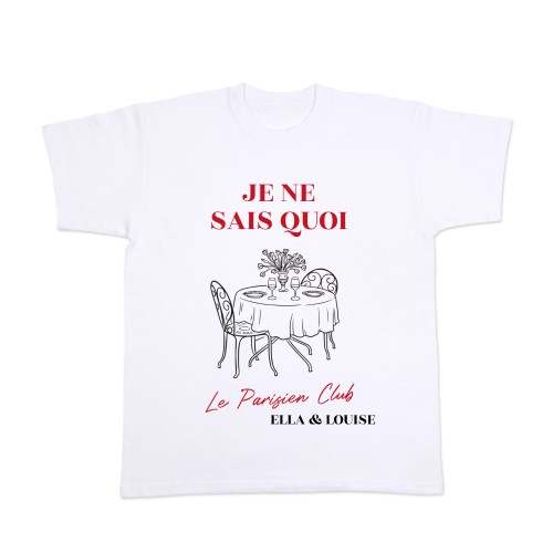 Parisian Table - Text Only