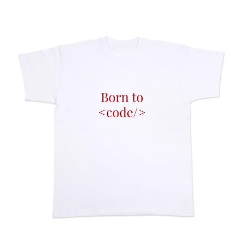 T-shirt mannen wit