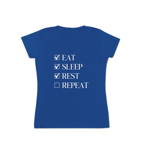 T-shirt Women Atoll Blue Back T-shirt Women Atoll Blue Back