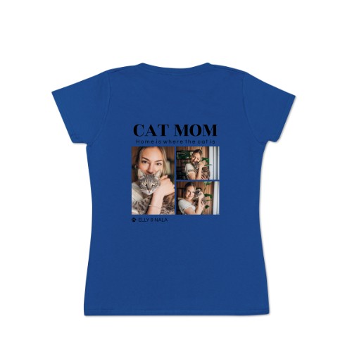 T-shirt Women Atoll Blue Back