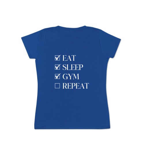 T-shirt Women Atoll Blue Back T-shirt Women Atoll Blue Back