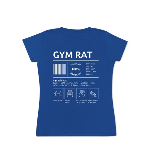 Gym Rat Label - Text only Gym Rat Label - Text only