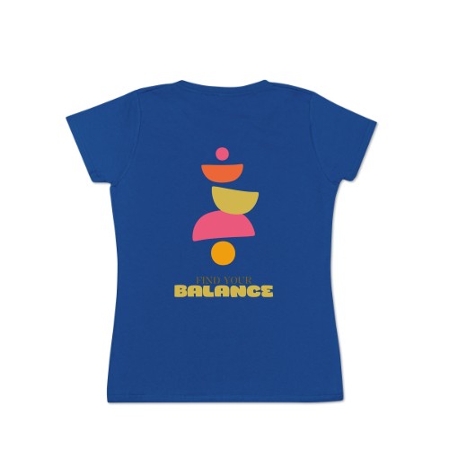 T-shirt Women Atoll Blue Back T-shirt Women Atoll Blue Back