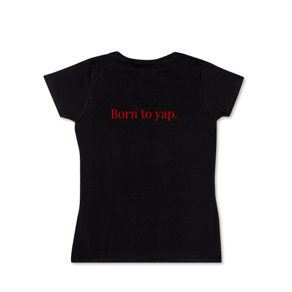 T-shirt Women Black Back