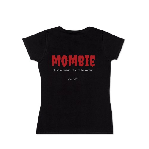 Naisten T-paita musta Takasivu