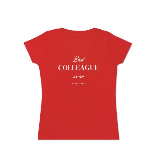 T-shirt Women Red Back T-shirt Women Red Back