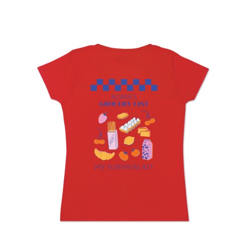 T-shirt Women Red Back T-shirt Women Red Back