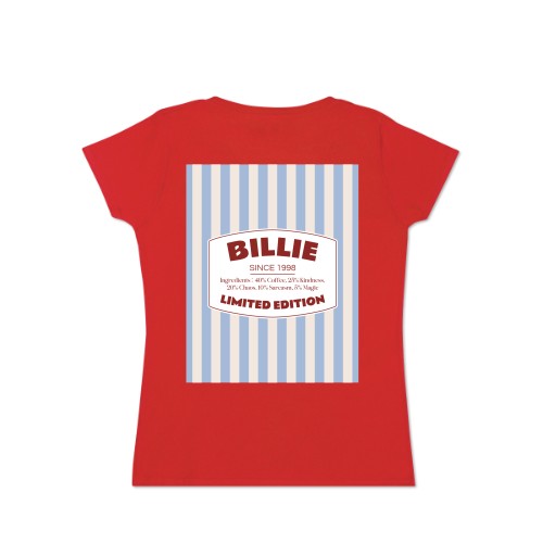 T-shirt Women Red Back T-shirt Women Red Back