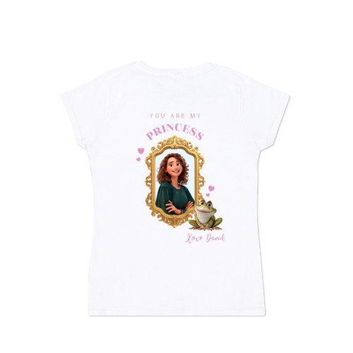 T-shirt Women White Back