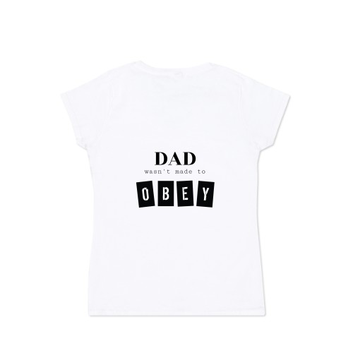 T-shirt femme blanc ArriĂšre T-shirt femme blanc ArriĂšre