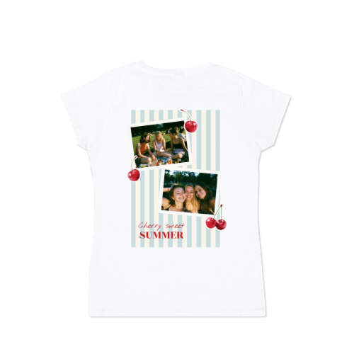 T-shirt Women White Back