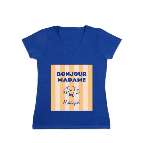 T-shirt femme bleu ciel
