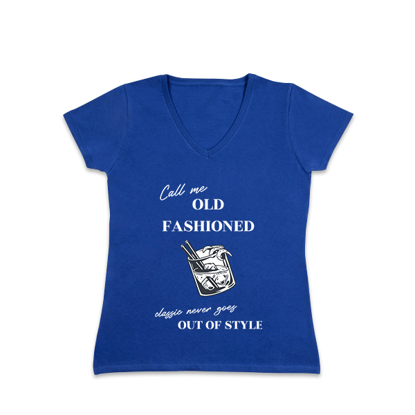 T-shirt vrouwen Blauw