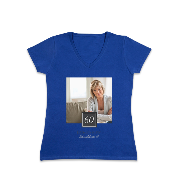 T-shirt vrouwen Blauw T-shirt vrouwen Blauw